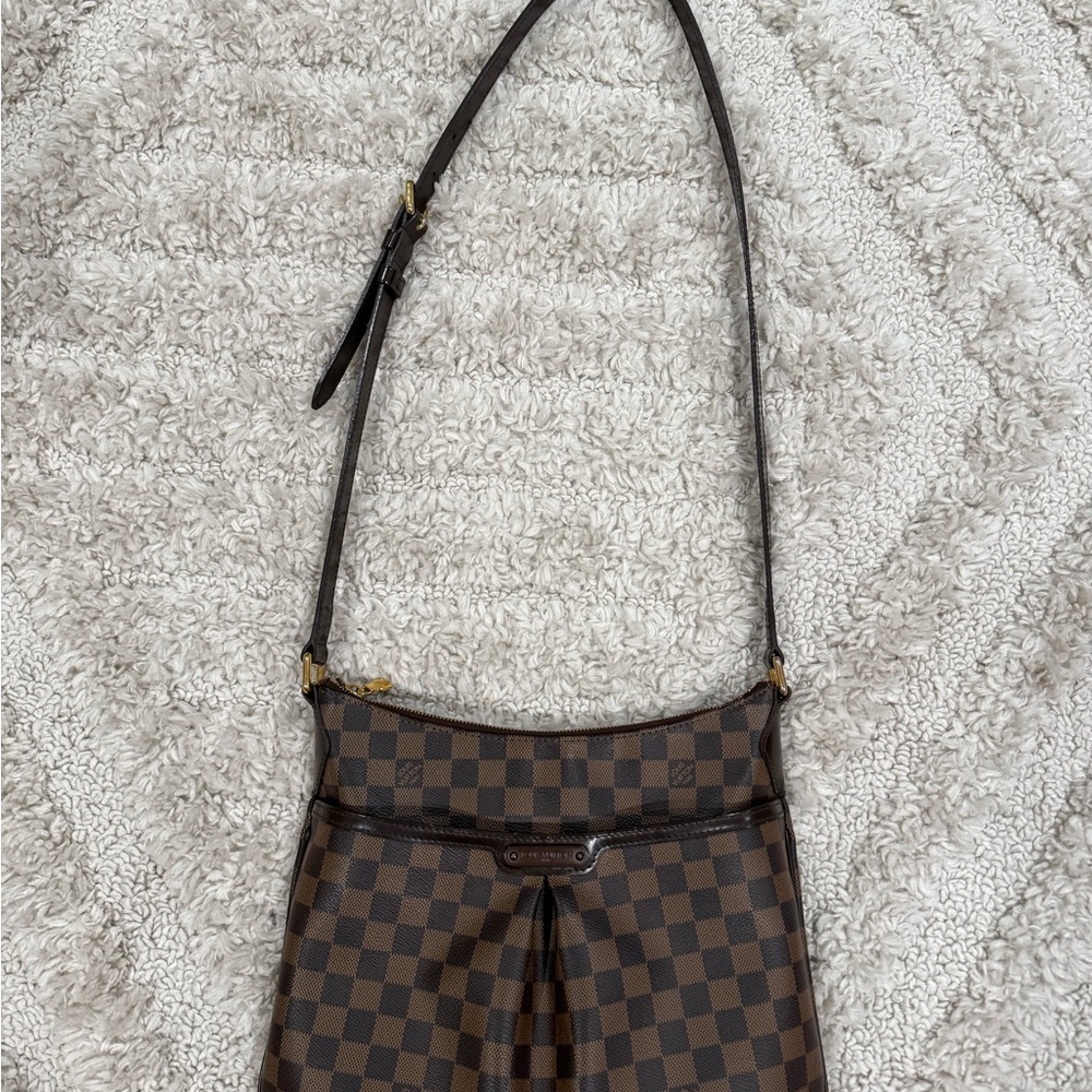 Louis Vuitton Bloomsbury PM Damier Ebene Crossbody Bag * Excellent Condition